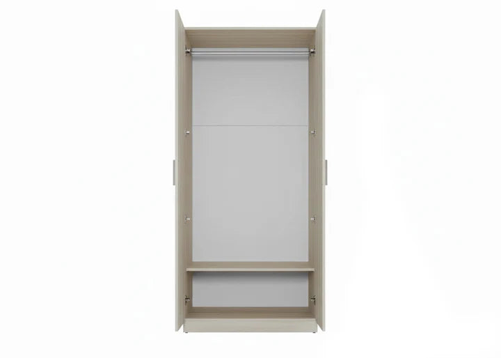 Armario W de 2 Puertas, con Espejo Cambria