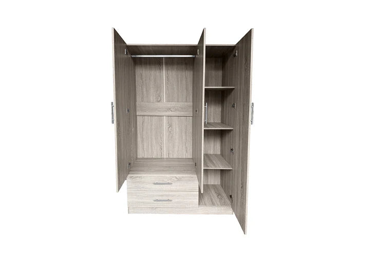 Armario W 3 Puertas, con Espejo Cambria