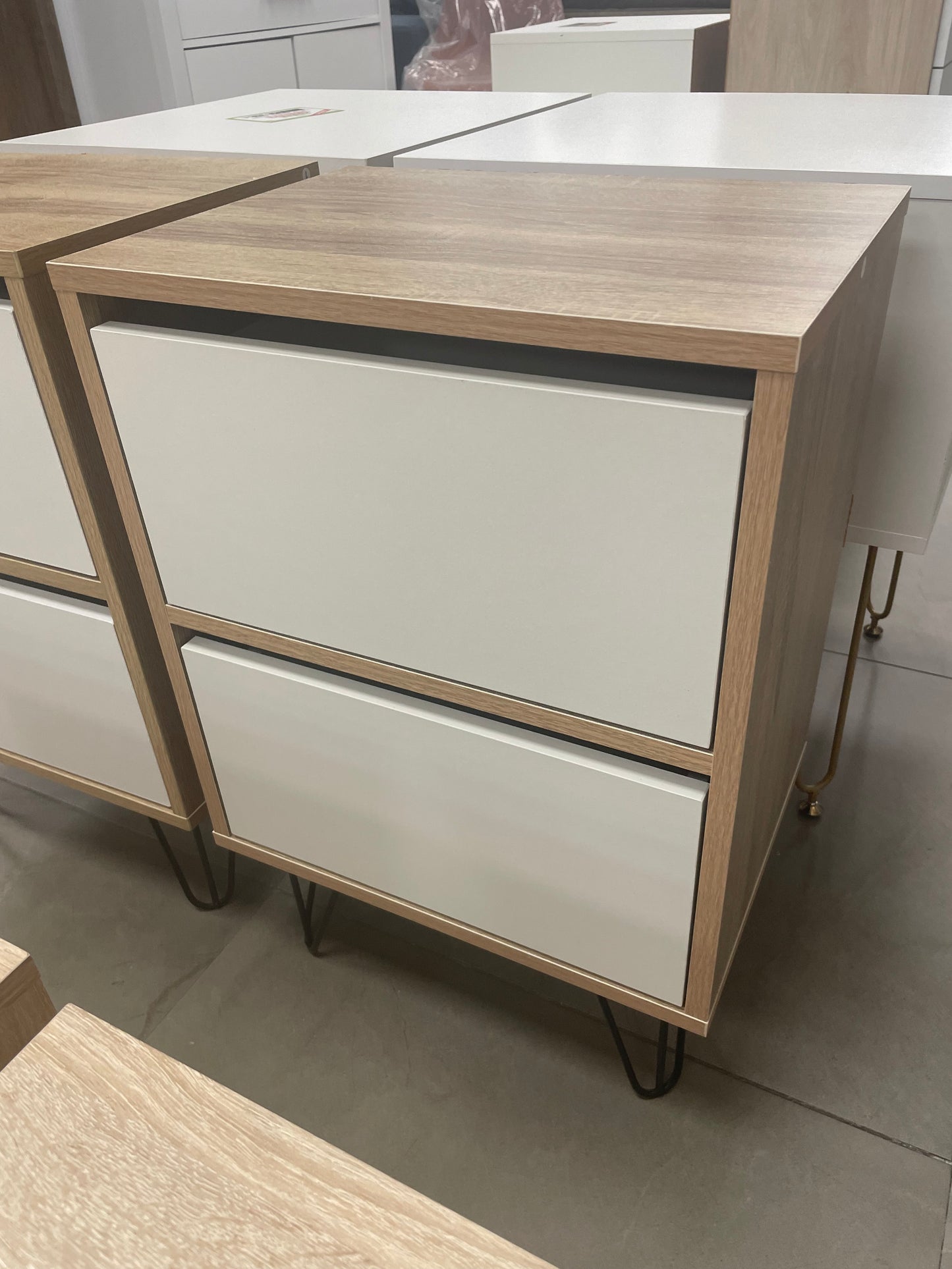 Mesita de Noche Pino