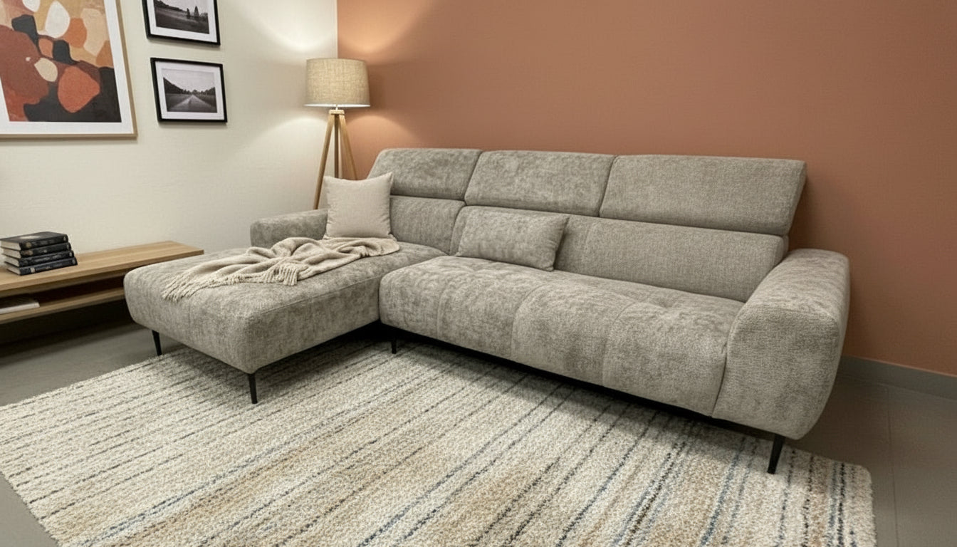 Sofá Chaise longue Daisy izquierda y derecha