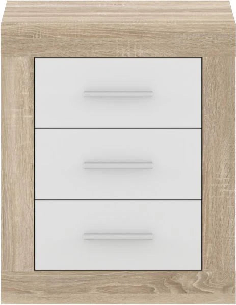 Mesita de Noche Lara 3 Cajones