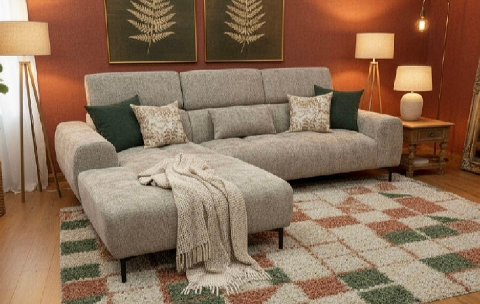 Sofá Chaise longue Daisy izquierda y derecha