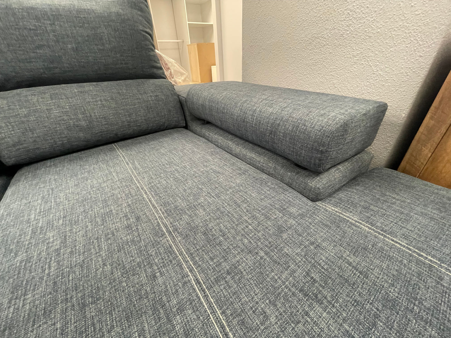 Mega Sofa Cama Chaise Longue Rinconera Italia 345cm