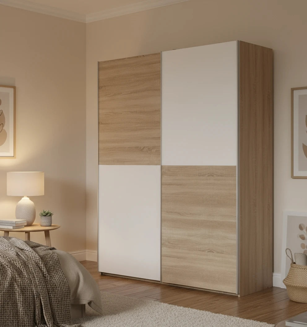 Armario 2 Puertas Correderas Time