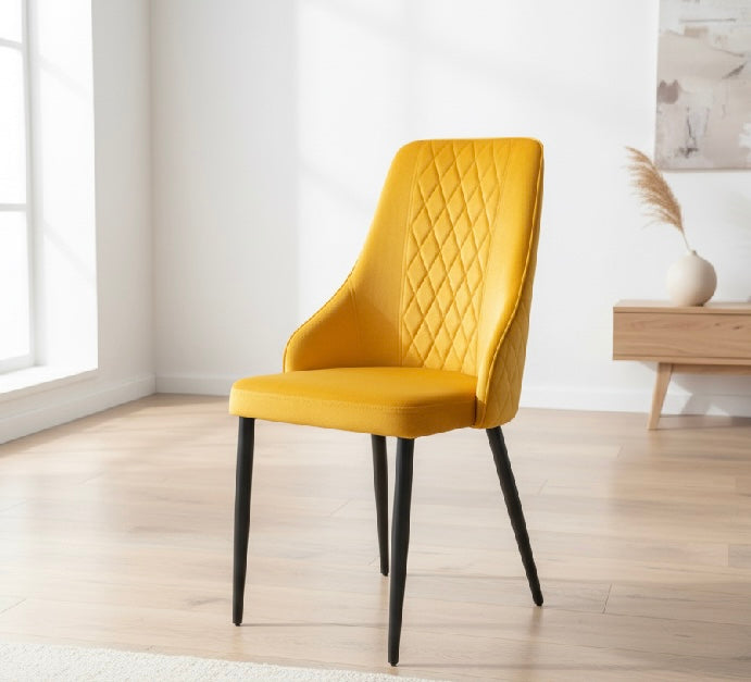 Silla KJC060 mustard velvet