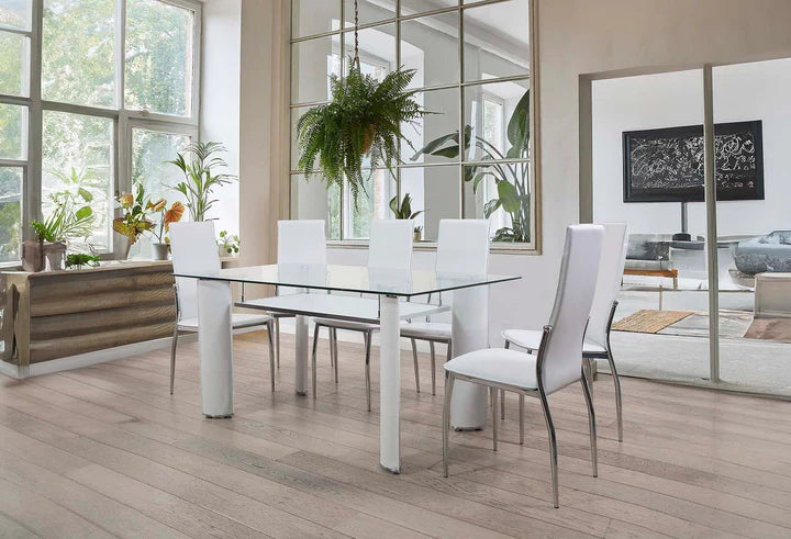 Mesa DT17 y 6 sillas