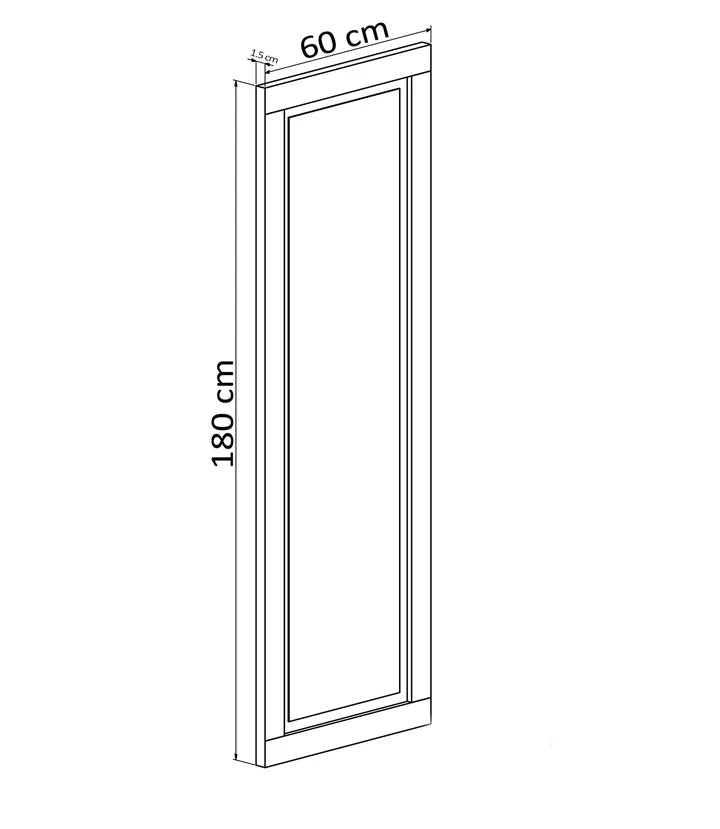 Espejo de Dormitorio o Recibidor Mural Kiara