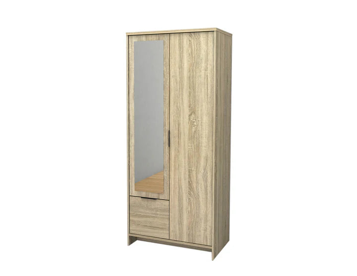 Armario de Dormitorio con Espejo DN 2 Puertas