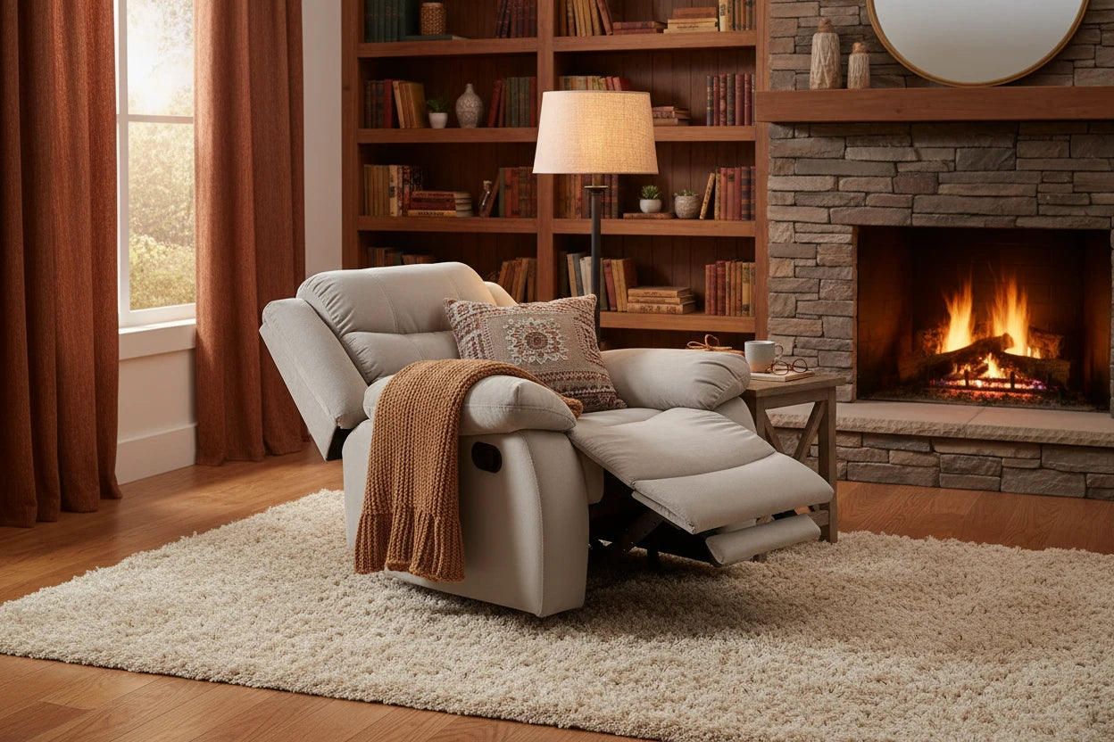 Sillón Reclinable Manual Houston 1 plaza