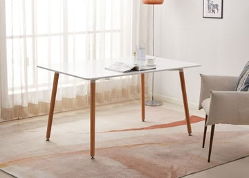 Mesa Nordica de Comedor o Cocina Moritz 140cm