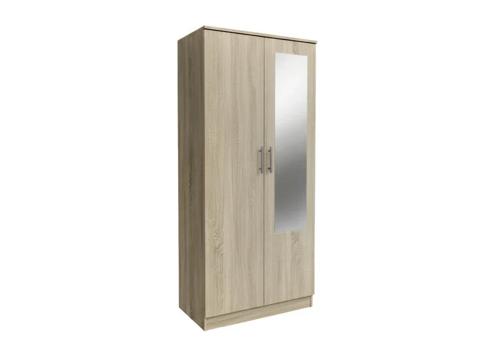 Armario W de 2 Puertas, con Espejo Cambria