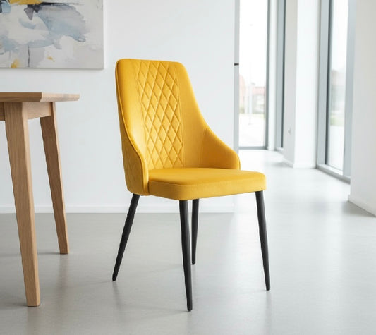 Silla KJC060 mustard velvet