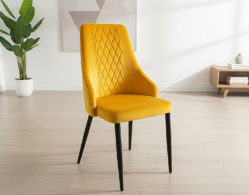 Silla KJC060 mustard velvet