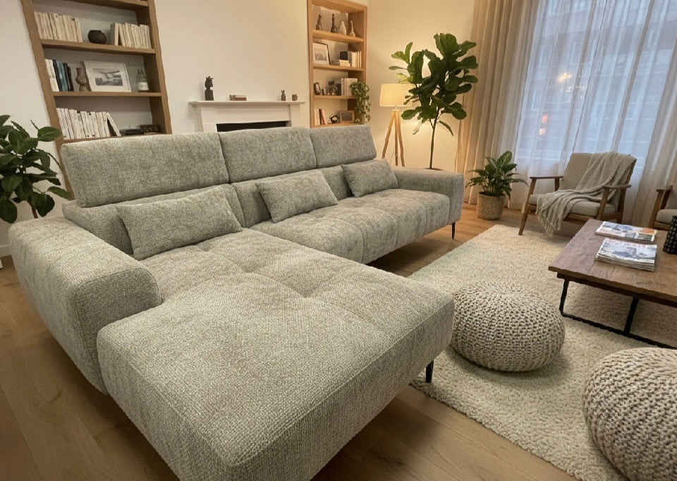 Sofá Chaise longue Daisy izquierda y derecha