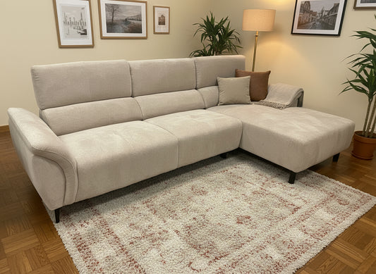 Sofá Chaiselongue Lucy con Chaise izquierda y derecha