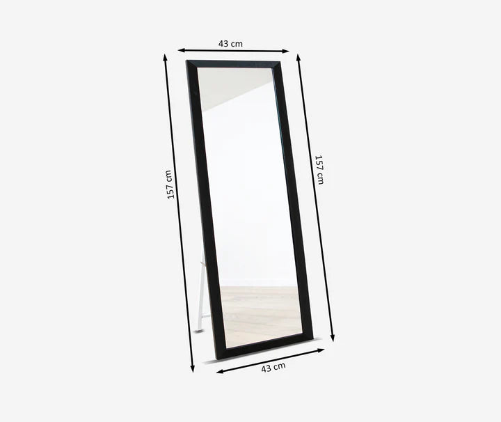 Espejo de Cuerpo Rectangular Floor. Dormitorio o Recibidor. Espejo de Pie.