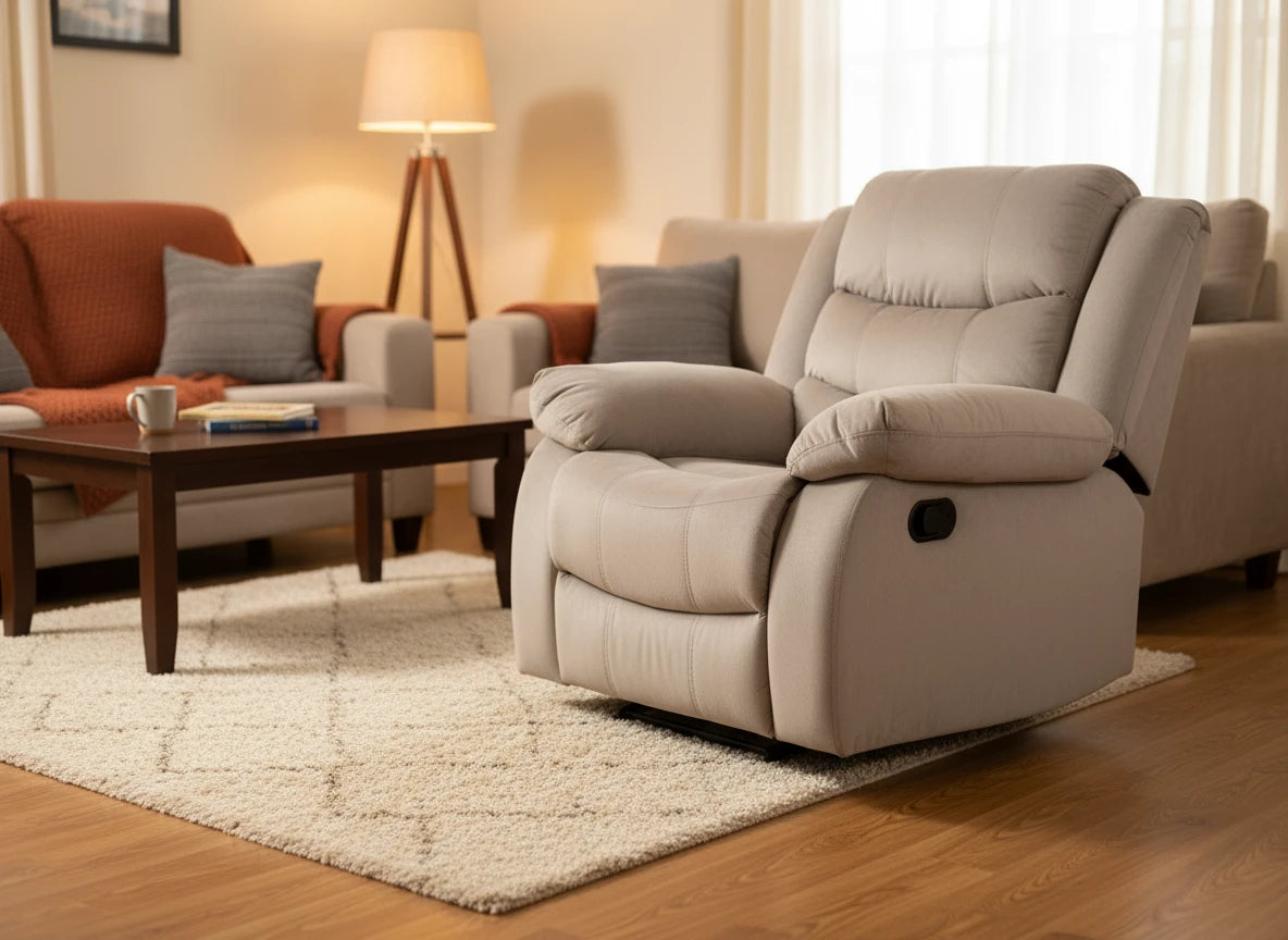 Sillón Reclinable Manual Houston 1 plaza