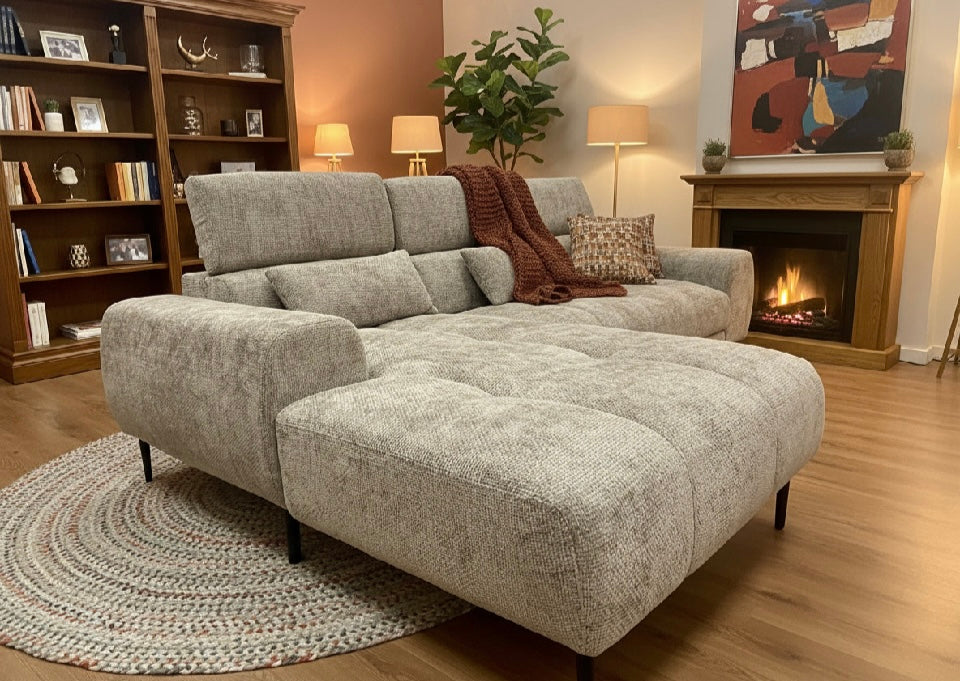 Sofá Chaise longue Daisy izquierda y derecha