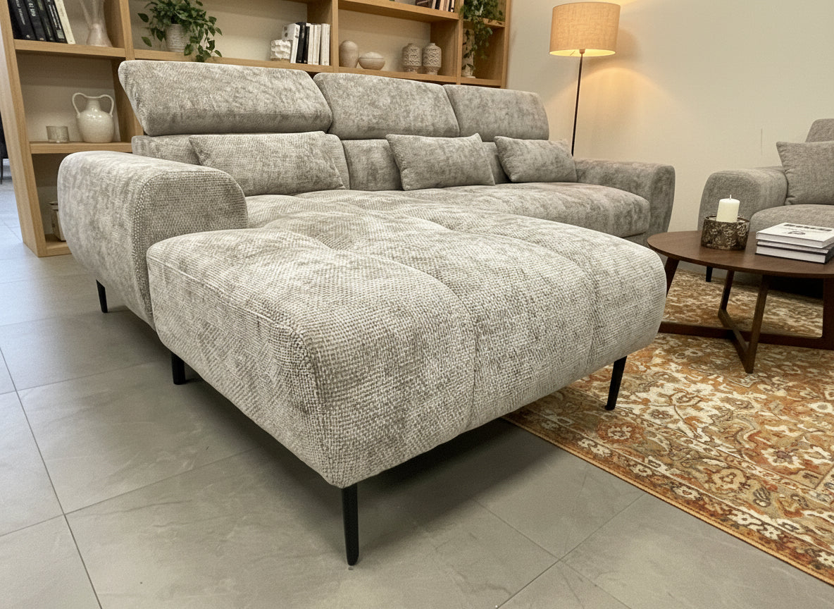 Sofá Chaise longue Daisy izquierda y derecha