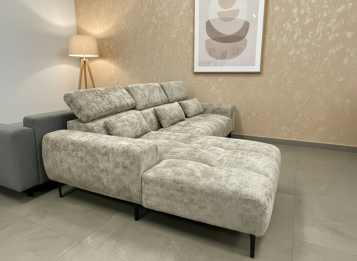 Sofá Chaise longue Daisy izquierda y derecha