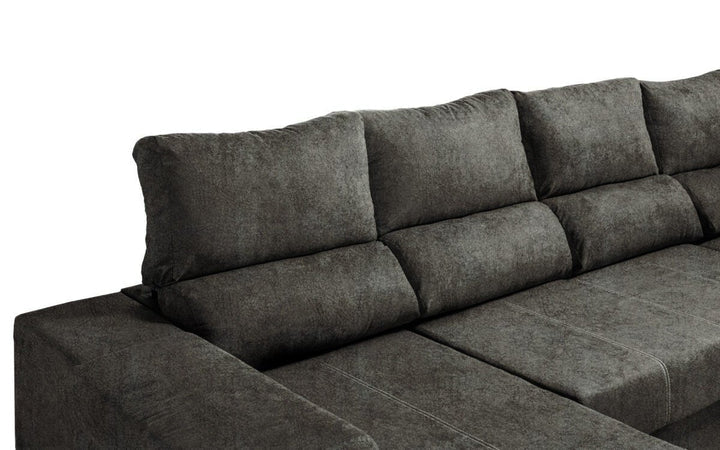 Mega Sofa Cama Chaise Longue Rinconera Italia 345cm