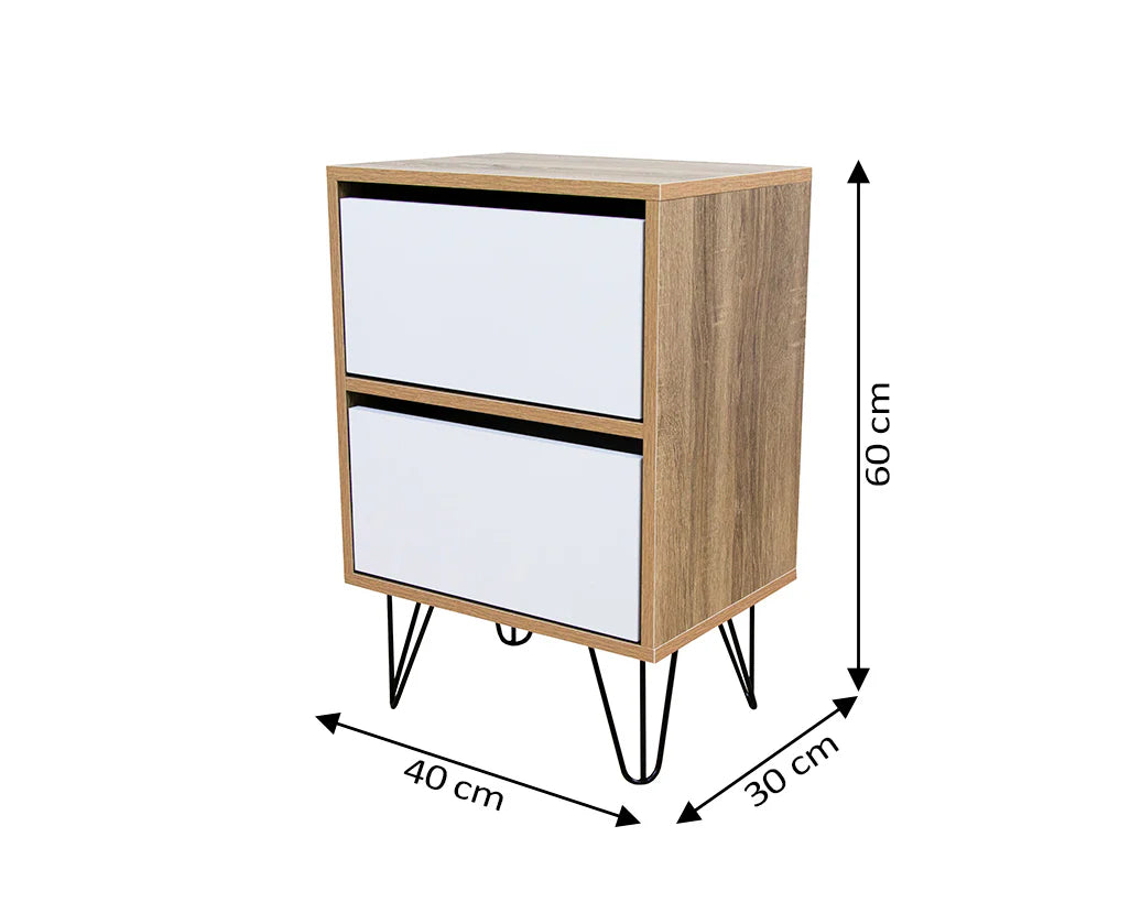 Mesita de Noche Pino