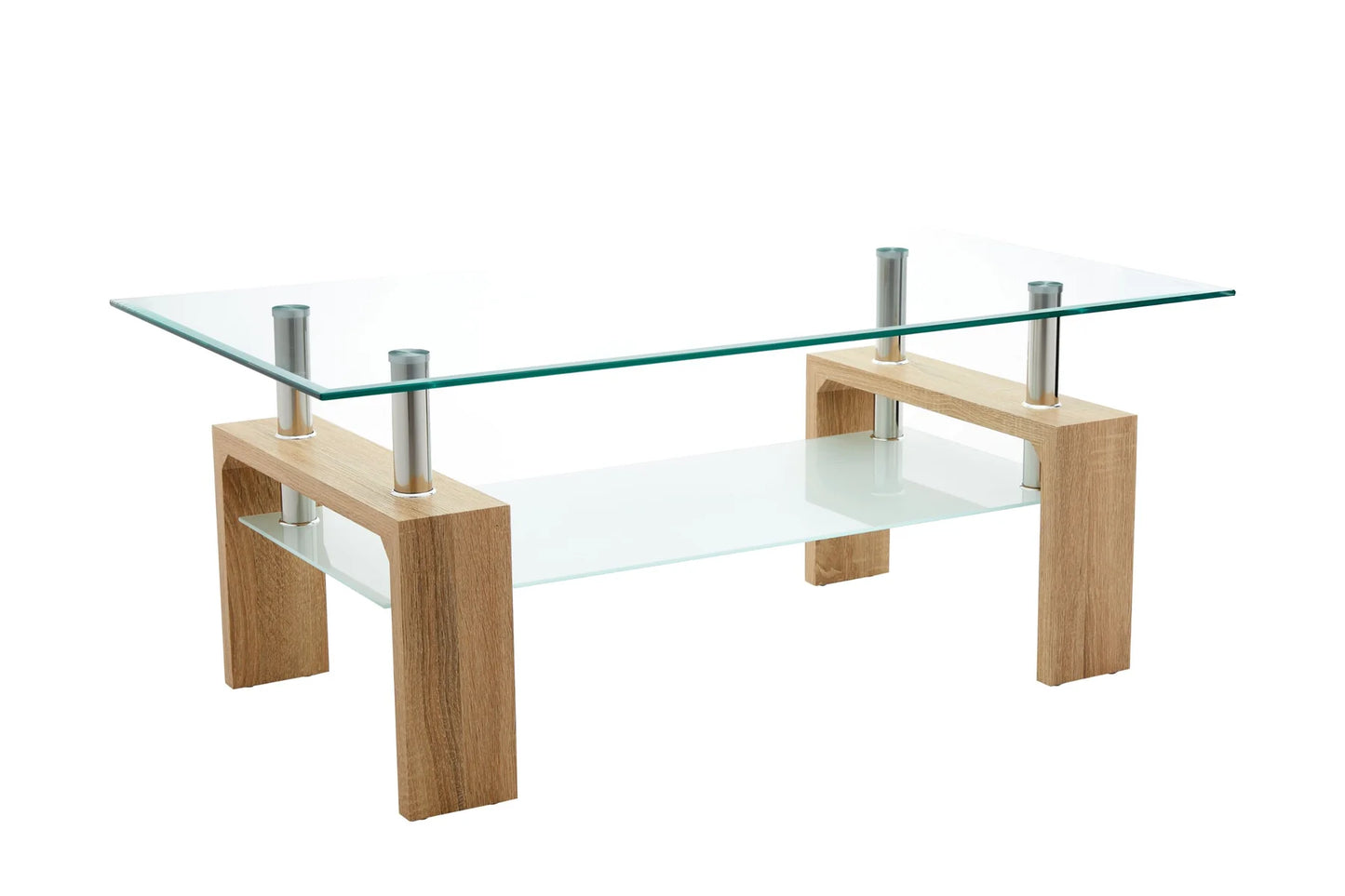 Mesa de Centro Missouri de Cristal Templado